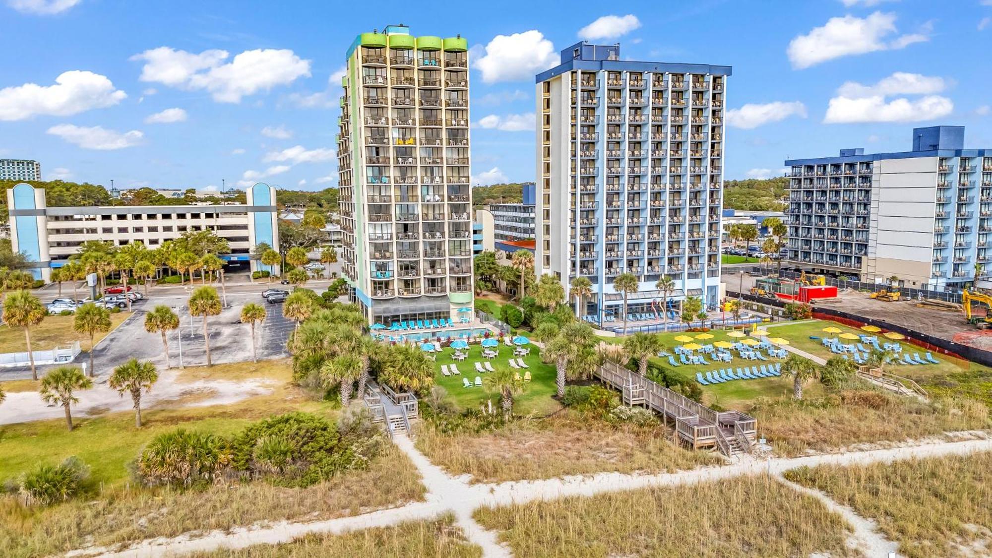 5Th Floor Direct Oceanfront Double Suite Sleeps 6 Meridian Plaza 503 Myrtle Beach Extérieur photo