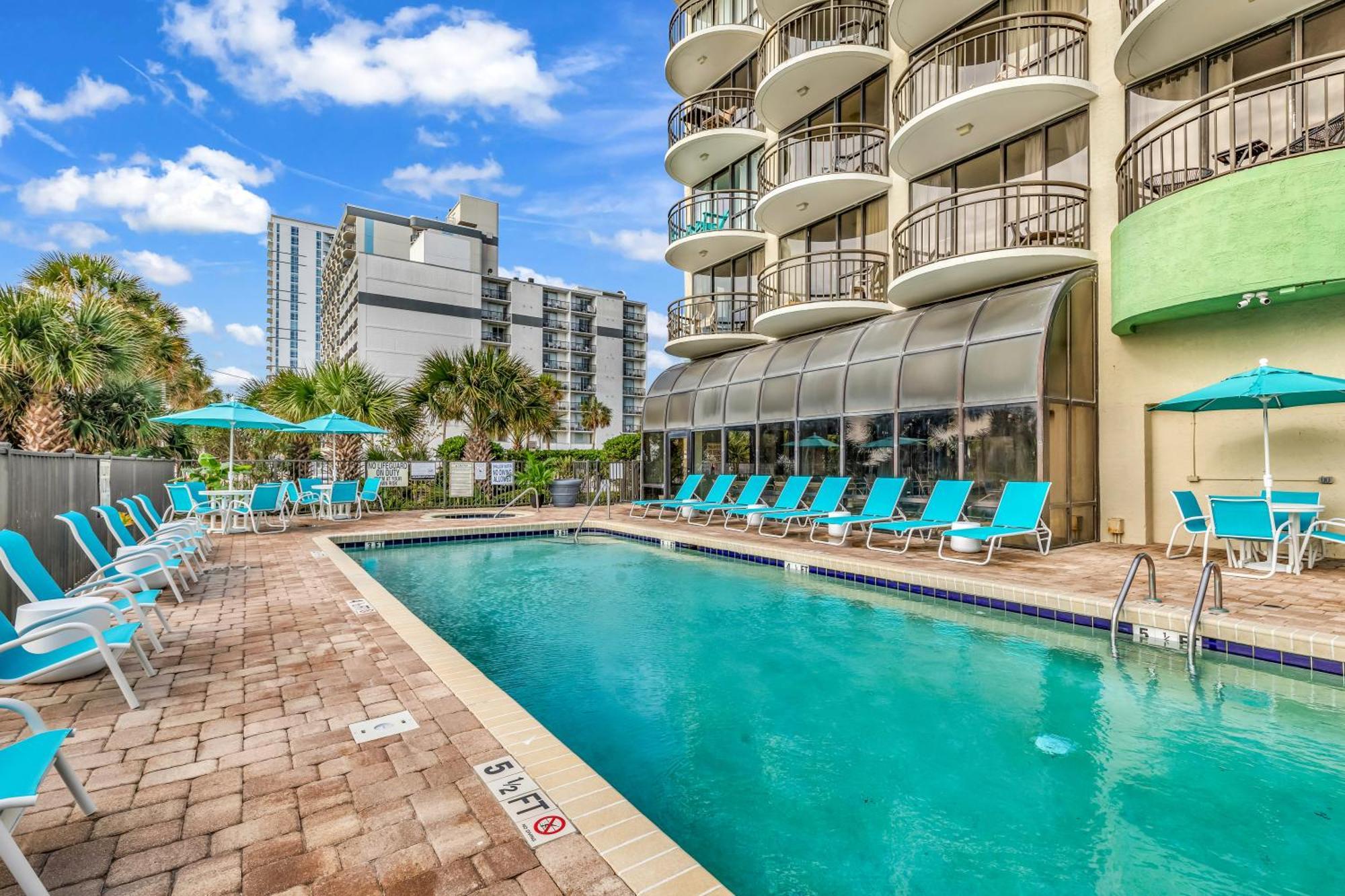 5Th Floor Direct Oceanfront Double Suite Sleeps 6 Meridian Plaza 503 Myrtle Beach Extérieur photo
